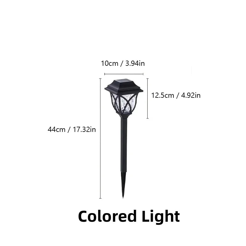 Applique murale extérieure étanche lumière colorée