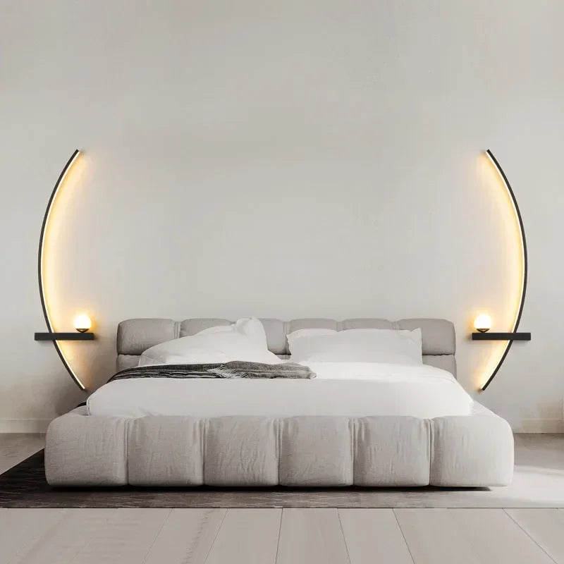 2 Appliques murales lit chambre 