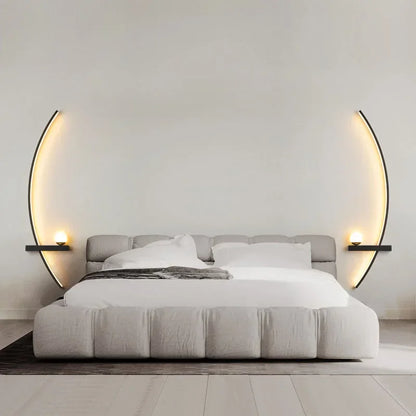 2 Appliques murales lit chambre 