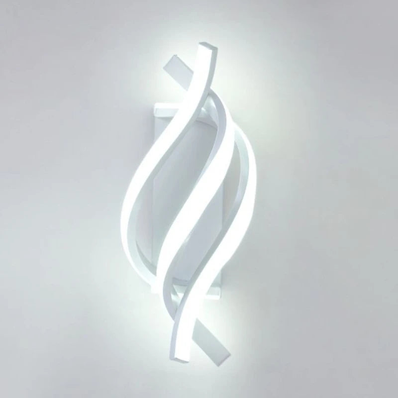 Applique murale LED intérieur blanche