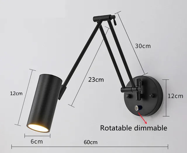 Applique murale Led à intensité variable modèle 12