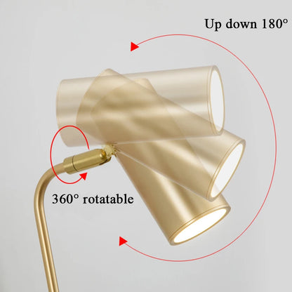 Applique murale avec interrupteur rotation