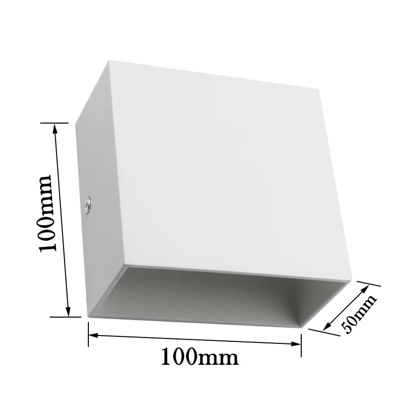 Applique murale blanche dimensons