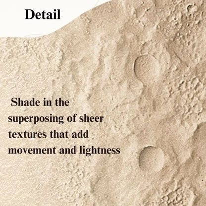 Applique murale demi lune détails
