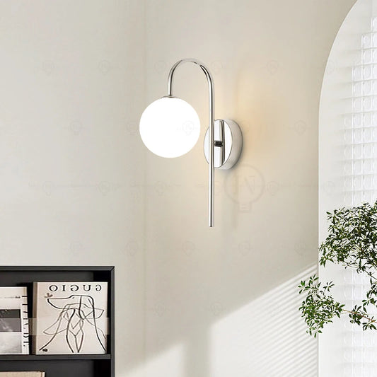 Applique murale en argent galvanisé