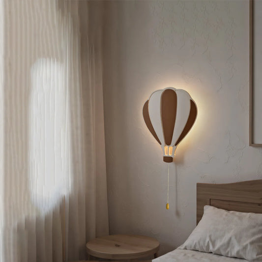 Applique murale enfance Montgolfier chambre pour enfant 