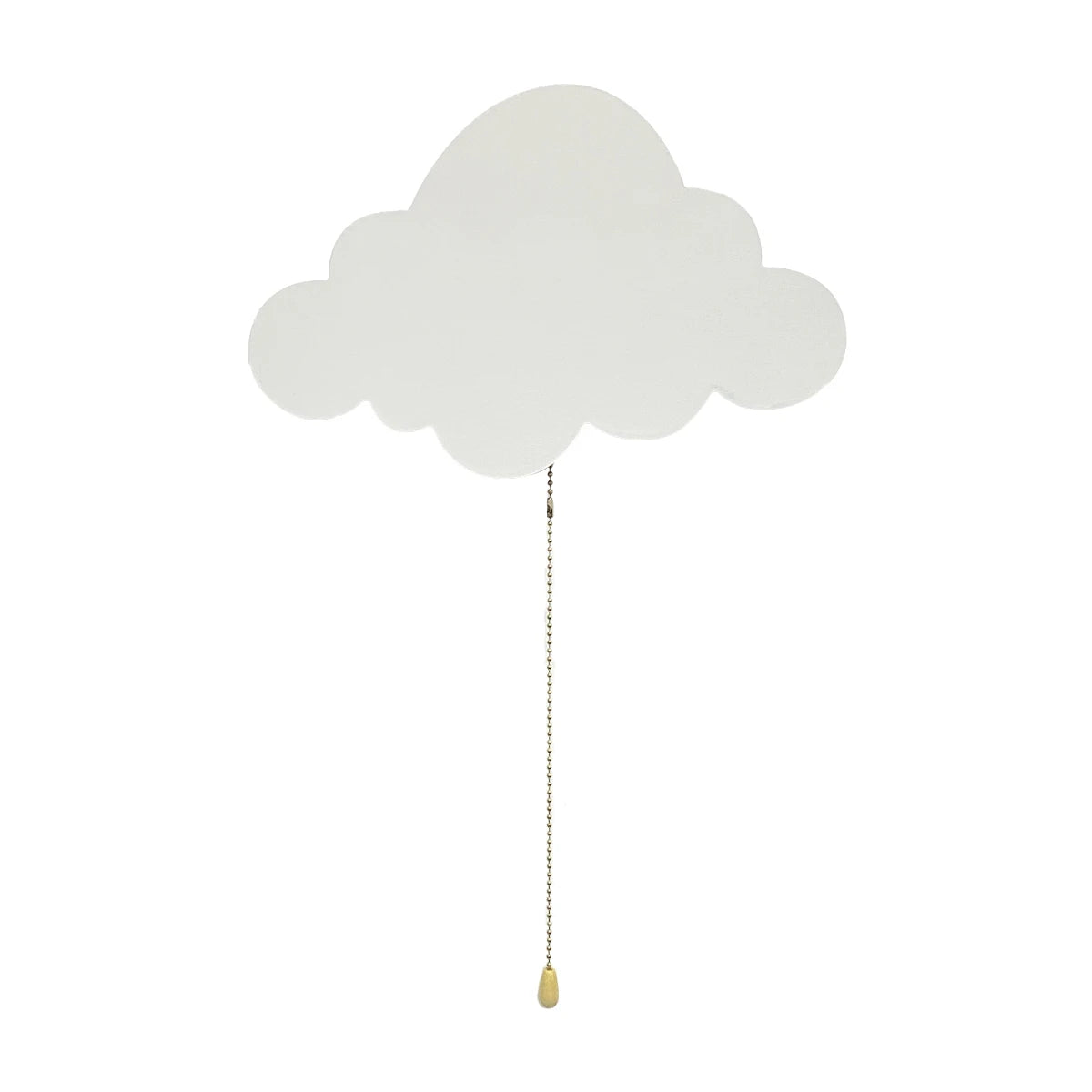 Applique murale enfance nuage avec tiret 
