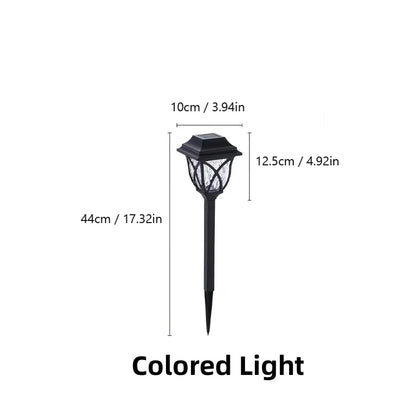 Applique murale extérieure étanche lumière colorée