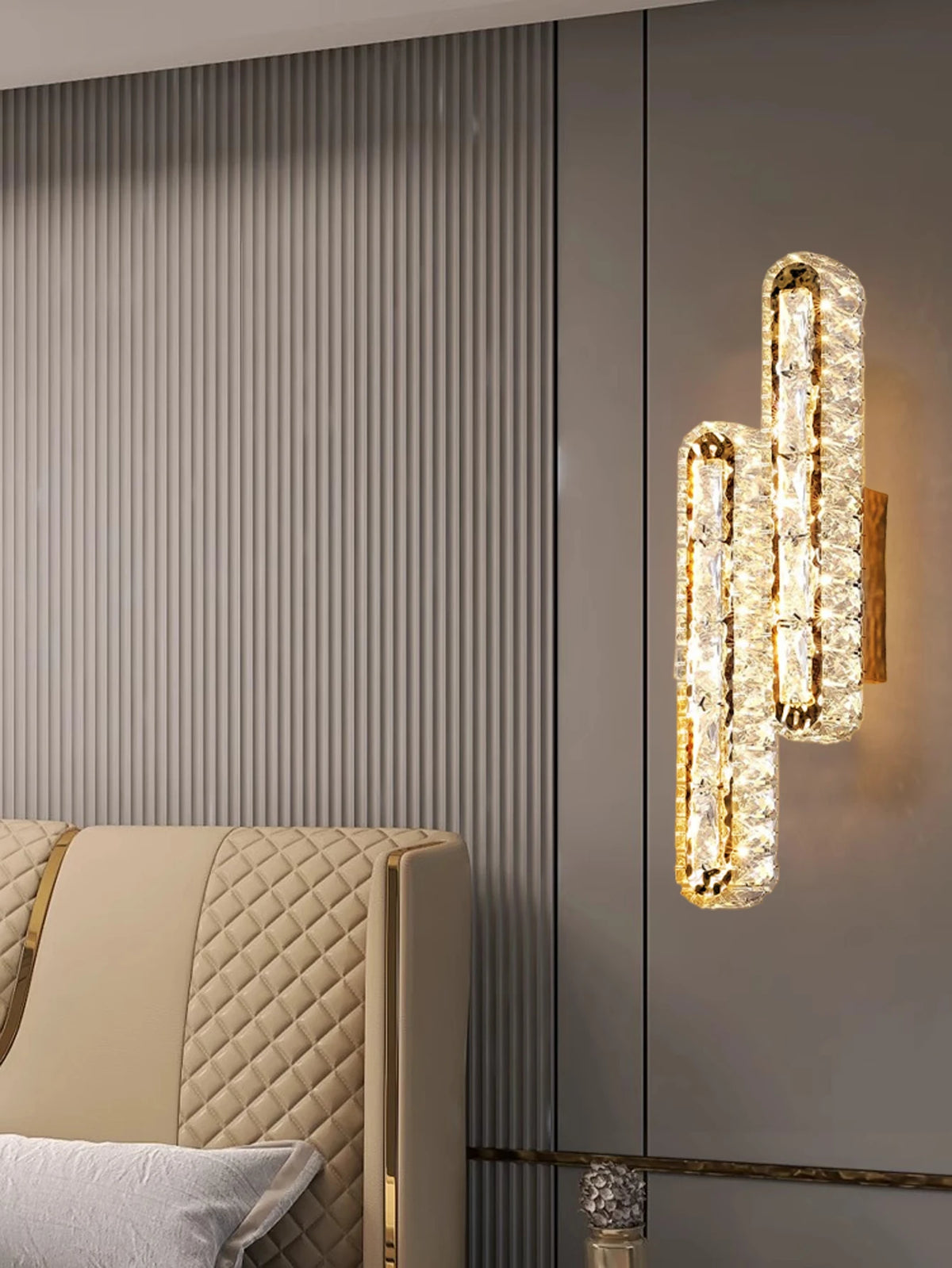 Applique murale haut gamme double chambre