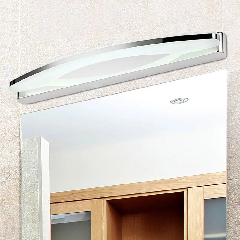 Applique murale inox salle de bain