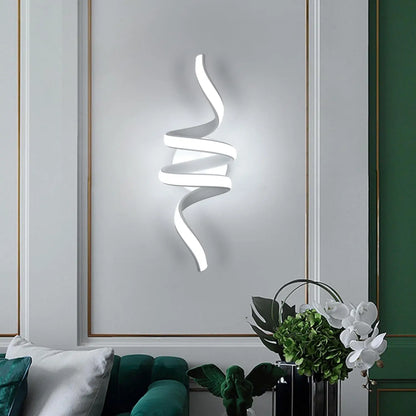 Applique murale intérieur blanche salon