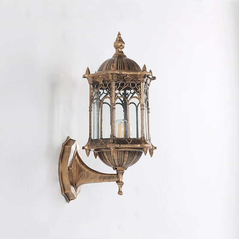Applique murale lampadaire bronze