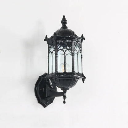Applique murale lampadaire noir 