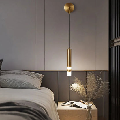 Applique murale linéaire chambre