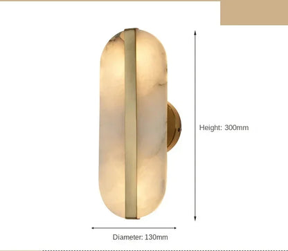 Applique murale marbre design dimensions modèle 4