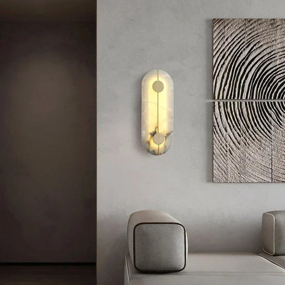 Applique murale marbre design salon