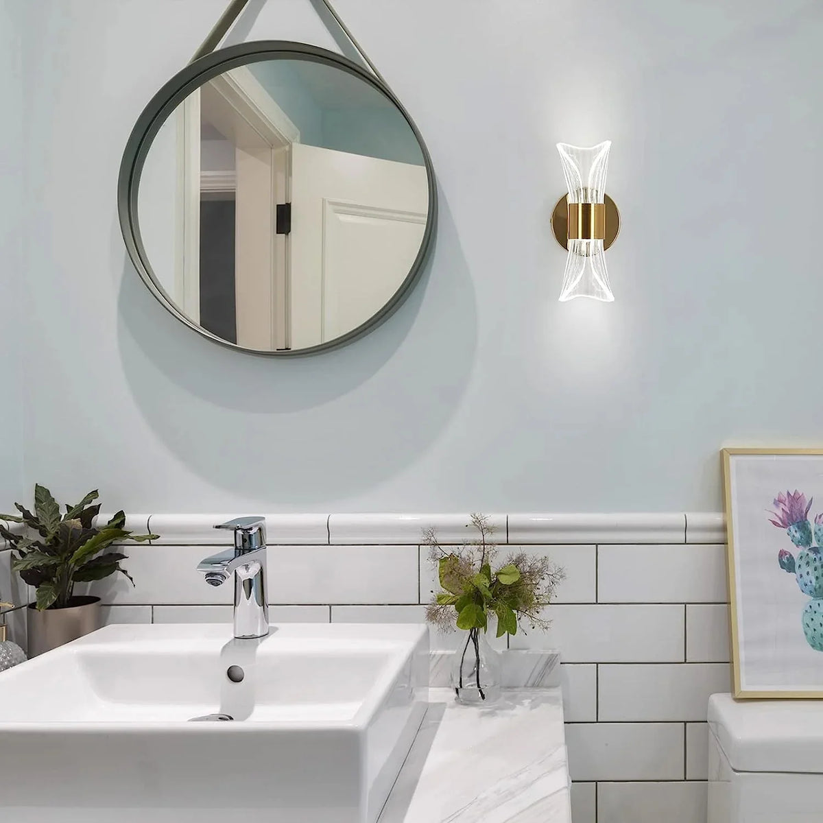 Applique murale moderne salle de bain