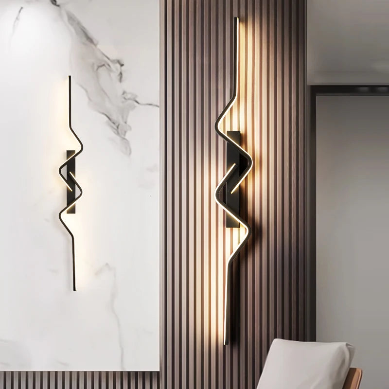 Applique murale noire design