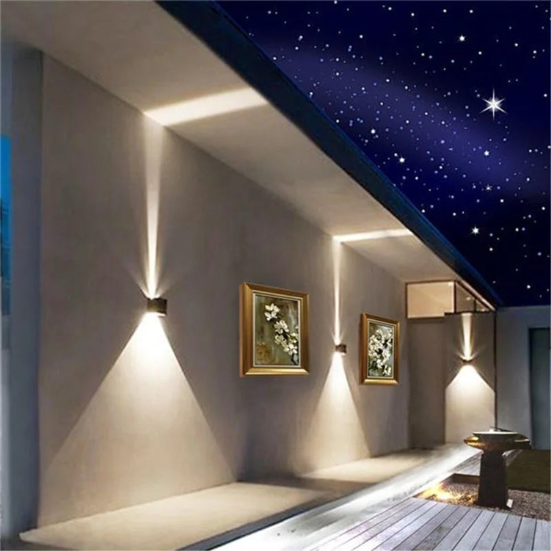 Applique murale noire jardin