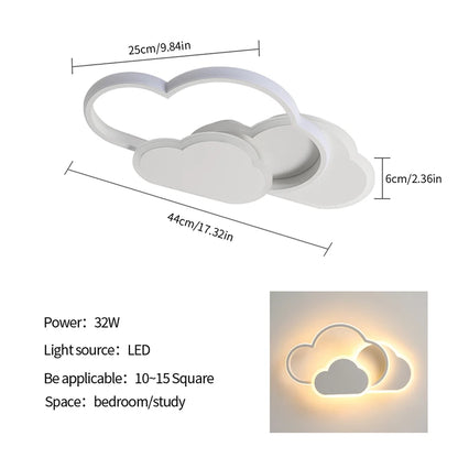 Applique murale nuage dimensions