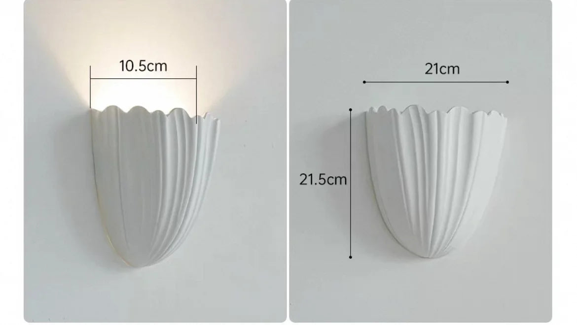 Applique murale plâtre dimensions modèles 1