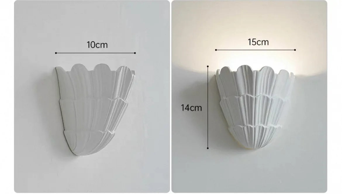 Applique murale plâtre dimensions modèles 3