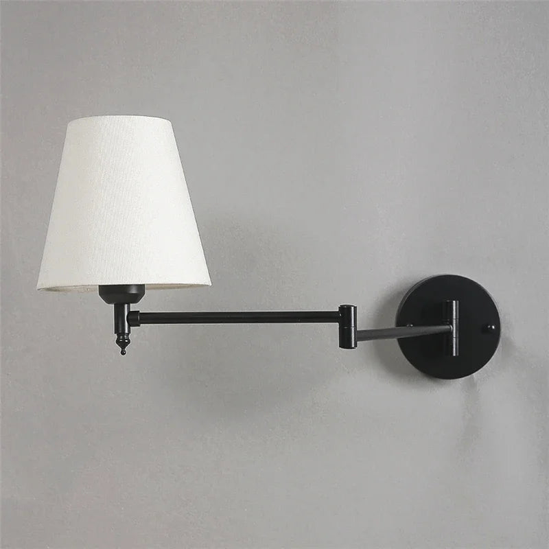 Applique murale salon puissant design noir