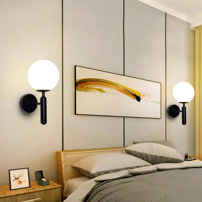 Applique murale sans bronchement électrique chambre 2