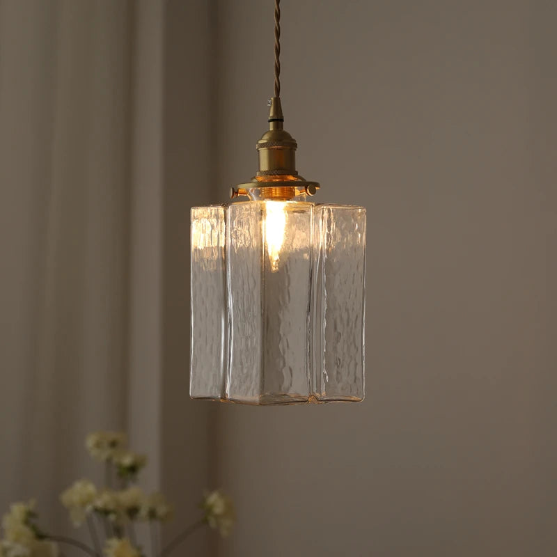 Applique murale suspendue en laiton