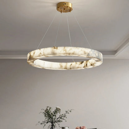Applique murale suspendue en marbre