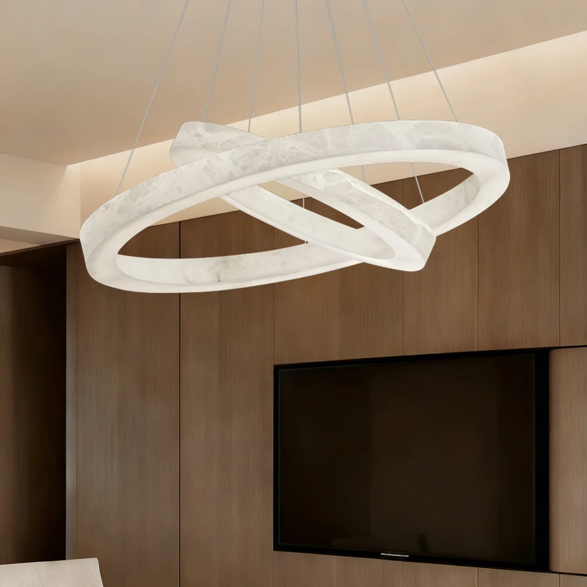 Applique murale suspendue en marbre design