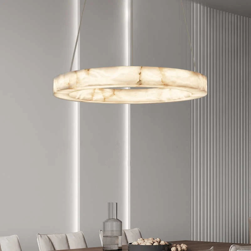 Applique murale suspendue en marbre salle à manger