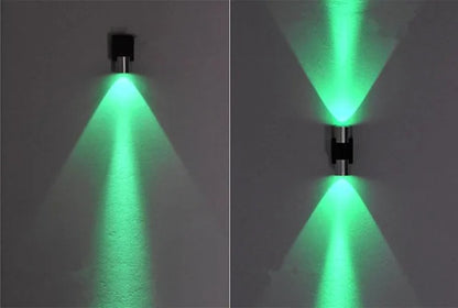Applique murale tendance lumière vert