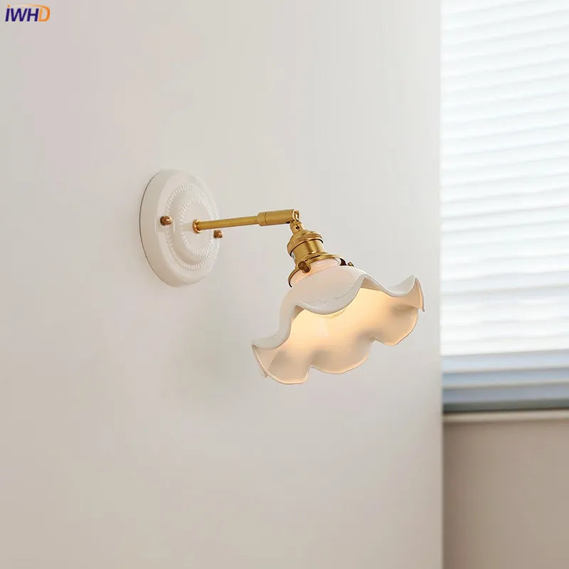 Applique murale terracotta en céramique