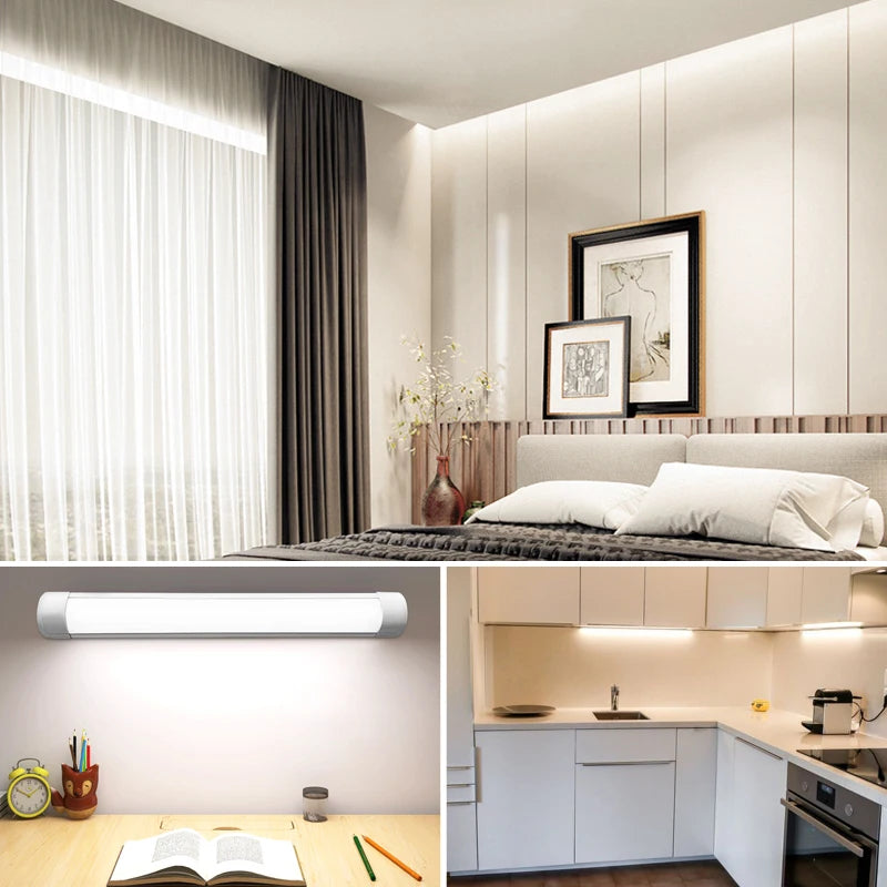 Applique murale tube chambre, bureau et cuisine