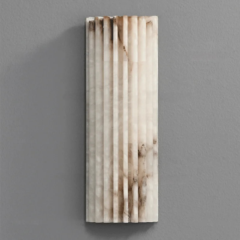 Applique murale vertical en marbre design
