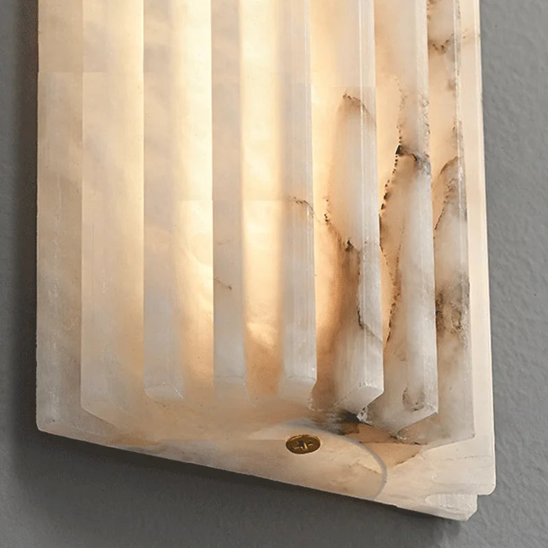 Applique murale vertical en marbre design 2
