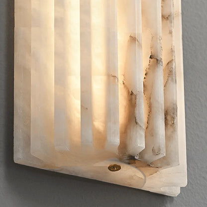 Applique murale vertical en marbre design 2