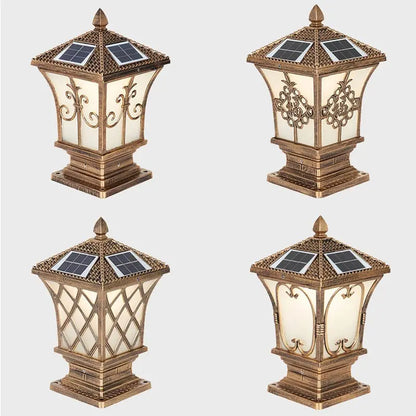 Applique murale LED solaire style japonais