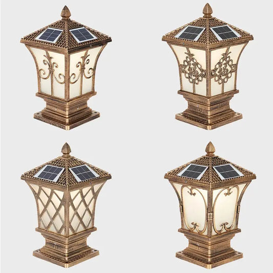 Applique murale LED solaire style japonais