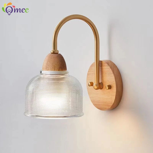 Grande applique murale en bois